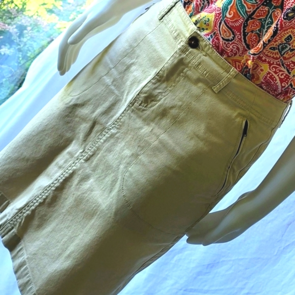 Eddie Bauer Stretch Midi Skirt Size 6